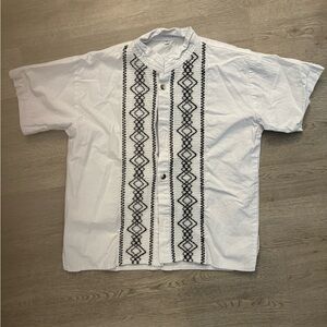 Boys Mexican Guayabera Shirt